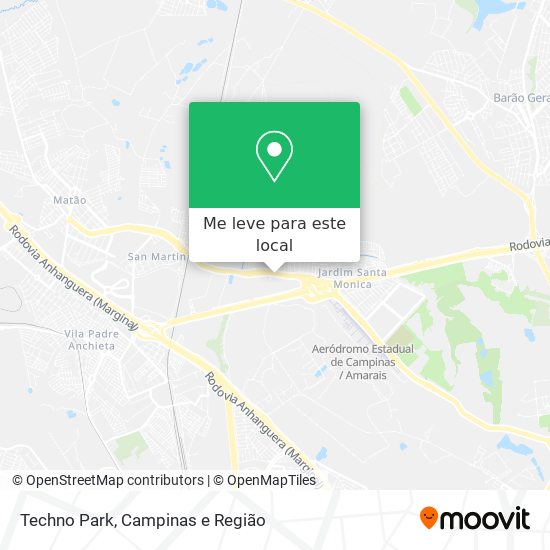 Techno Park mapa