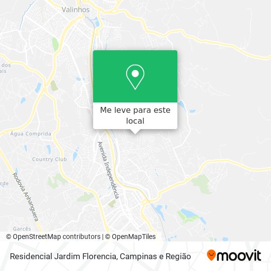 Residencial Jardim Florencia mapa