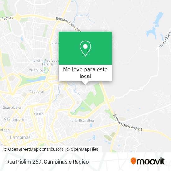 Rua Piolim 269 mapa