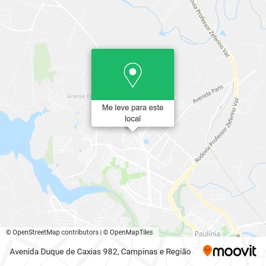 Avenida Duque de Caxias 982 mapa
