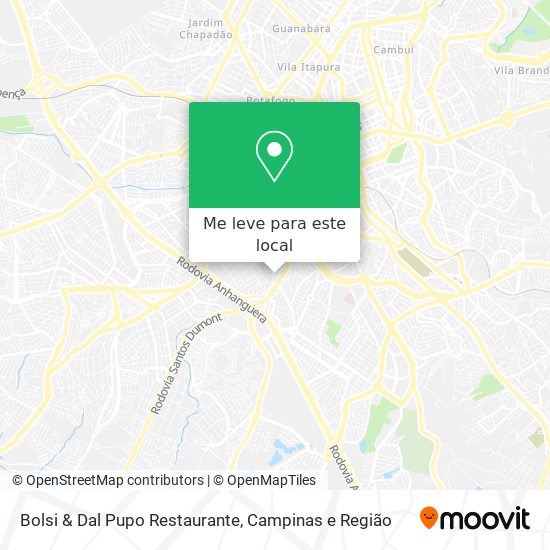 Bolsi & Dal Pupo Restaurante mapa