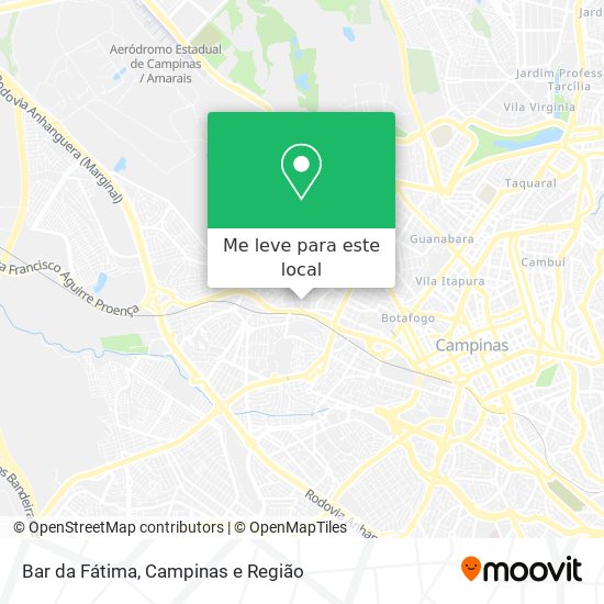 Bar da Fátima mapa