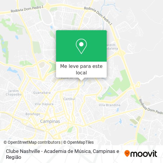 Clube Nashville - Academia de Música mapa