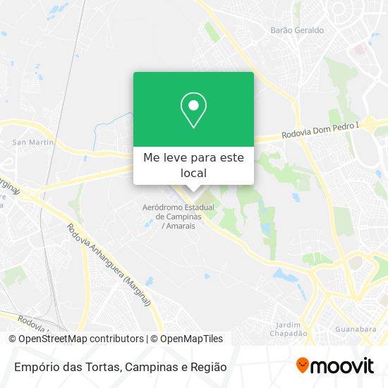 Empório das Tortas mapa