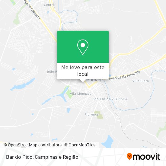 Bar do Pico mapa