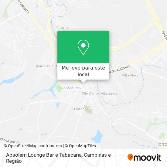 Absolem Lounge Bar e Tabacaria mapa