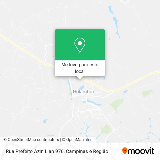 Rua Prefeito Azin Lian 976 mapa