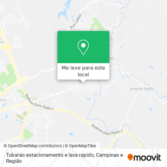 Tubarao estacionamento e lava rapido mapa