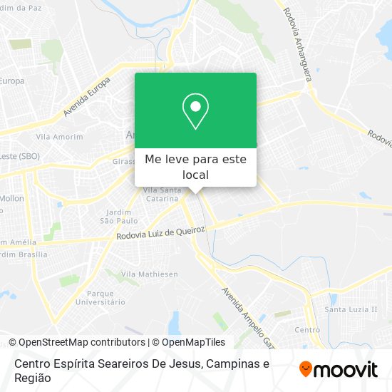 Centro Espírita Seareiros De Jesus mapa