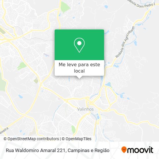 Rua Waldomiro Amaral 221 mapa