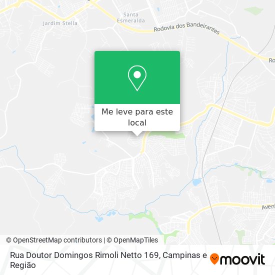 Rua Doutor Domingos Rimoli Netto 169 mapa