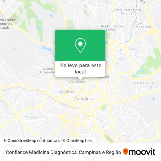Confiance Medicina Diagnóstica mapa