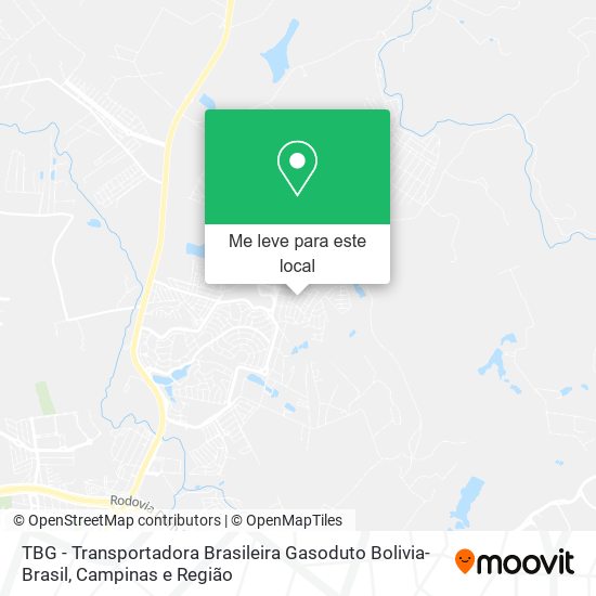 TBG - Transportadora Brasileira Gasoduto Bolivia-Brasil mapa