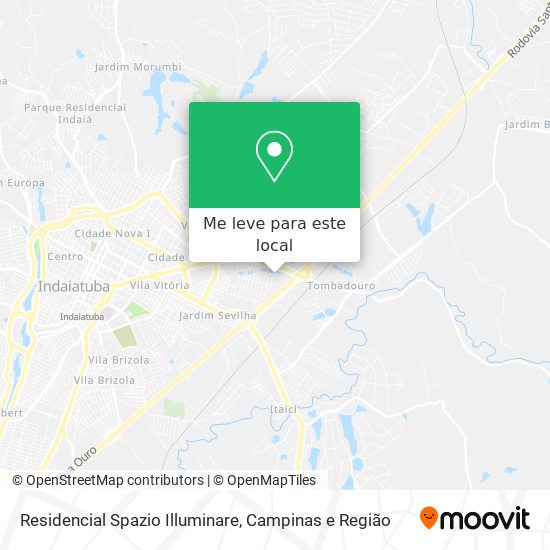 Residencial Spazio Illuminare mapa