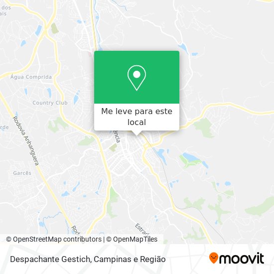Despachante Gestich mapa