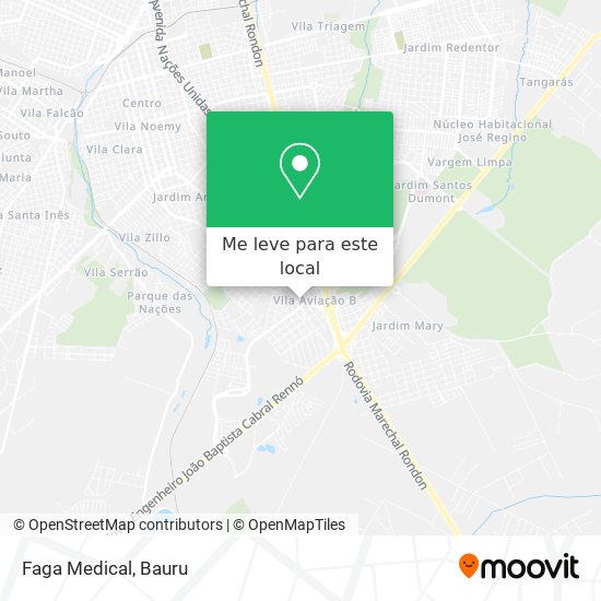 Faga Medical mapa