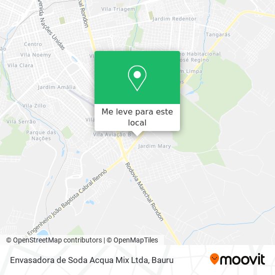 Envasadora de Soda Acqua Mix Ltda mapa