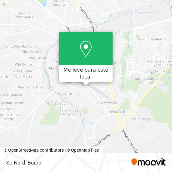Só Nerd mapa