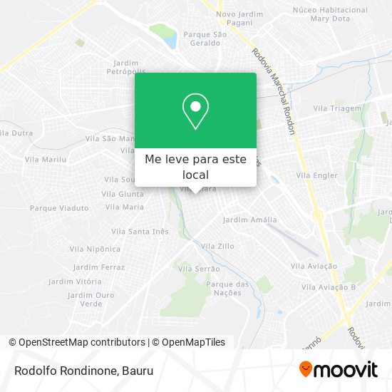 Rodolfo Rondinone mapa