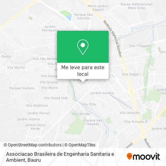 Associacao Brasileira de Engenharia Sanitaria e Ambient mapa
