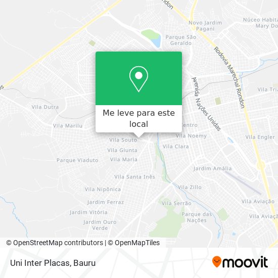 Uni Inter Placas mapa
