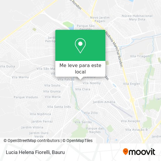 Lucia Helena Fiorelli mapa