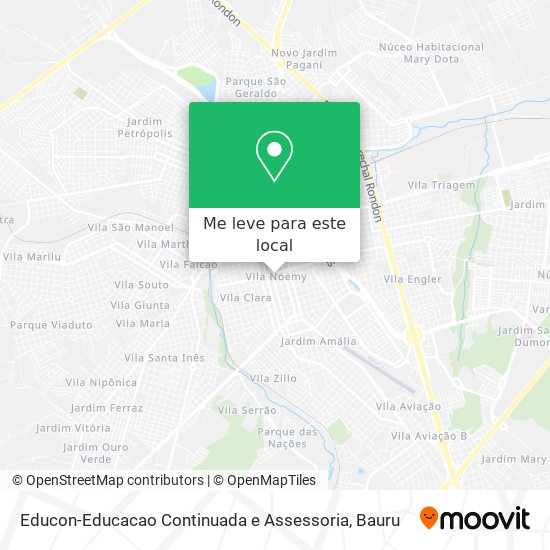 Educon-Educacao Continuada e Assessoria mapa