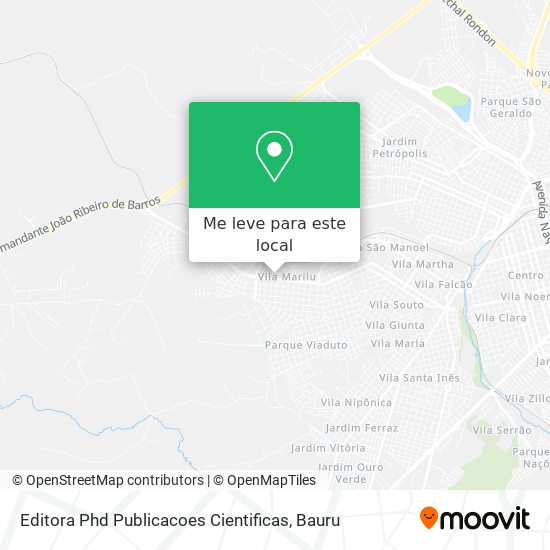 Editora Phd Publicacoes Cientificas mapa
