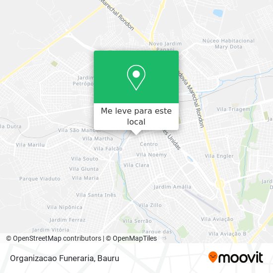 Organizacao Funeraria mapa