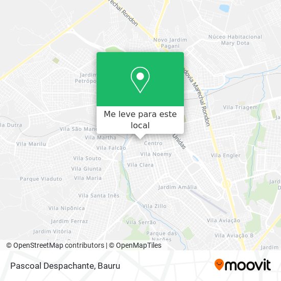 Pascoal Despachante mapa