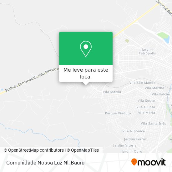 Comunidade Nossa Luz Nl mapa