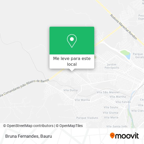 Bruna Fernandes mapa