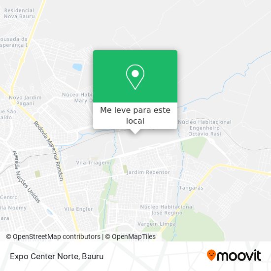 Expo Center Norte mapa