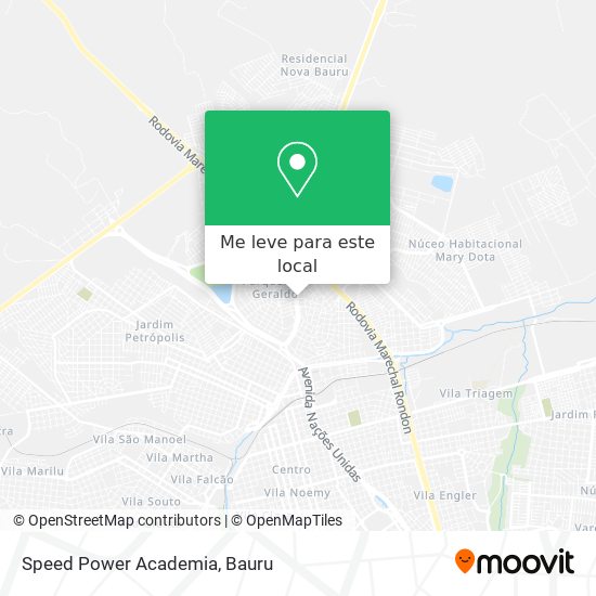 Speed Power Academia mapa