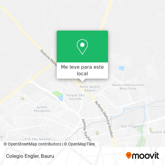 Colegio Engler mapa