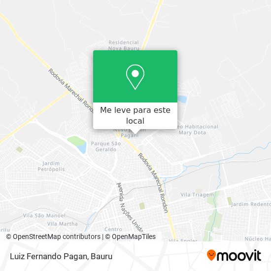 Luiz Fernando Pagan mapa