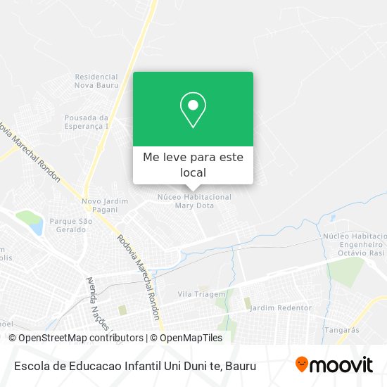 Escola de Educacao Infantil Uni Duni te mapa
