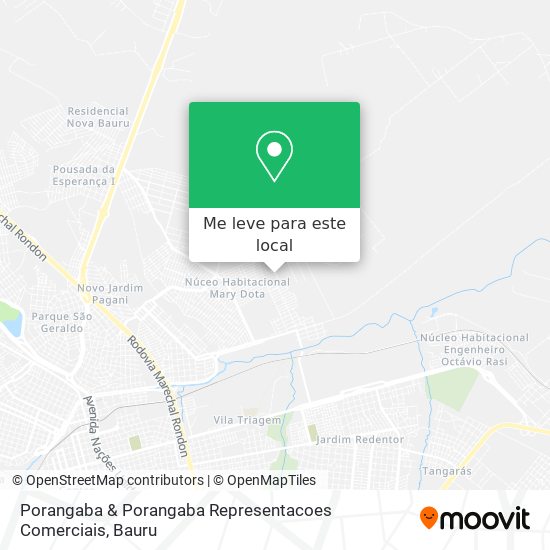 Porangaba & Porangaba Representacoes Comerciais mapa