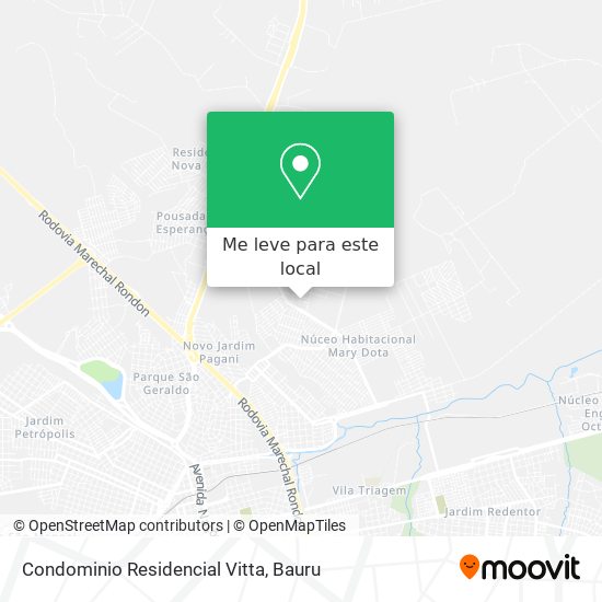Condominio Residencial Vitta mapa