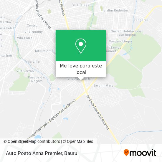 Auto Posto Anna Premier mapa