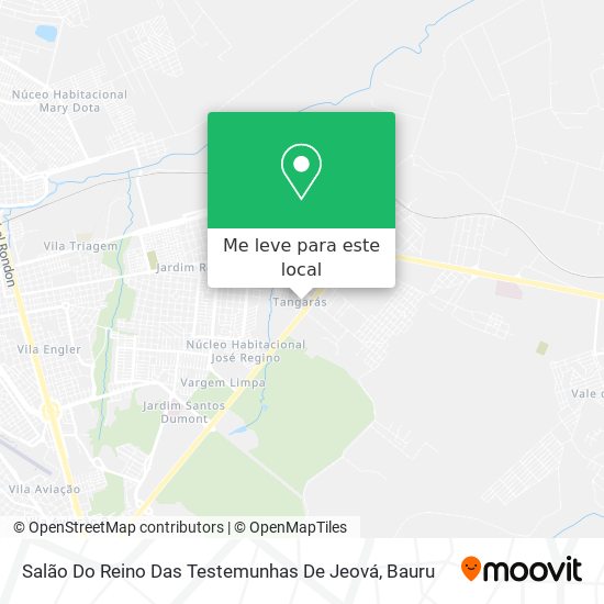 Salão Do Reino Das Testemunhas De Jeová mapa