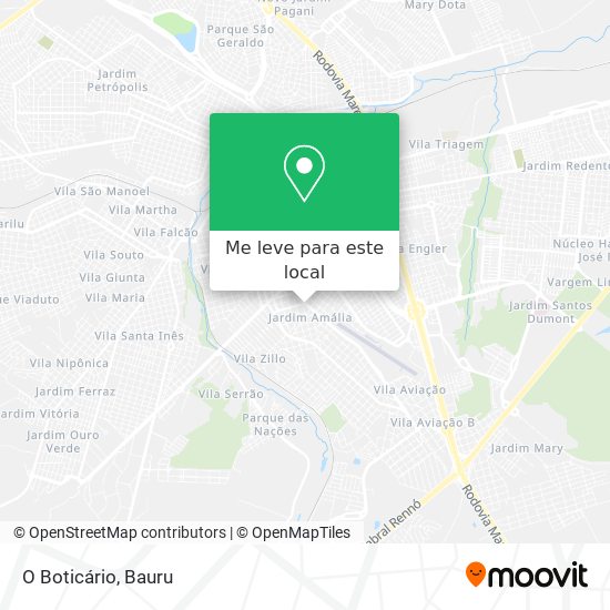 O Boticário mapa