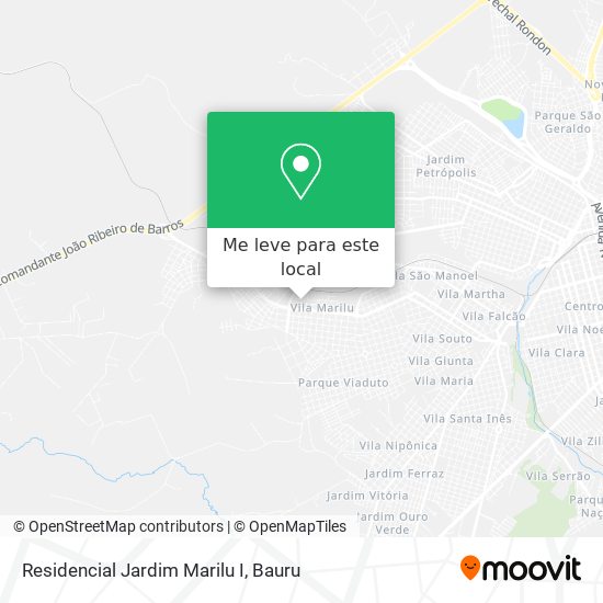 Residencial Jardim Marilu I mapa