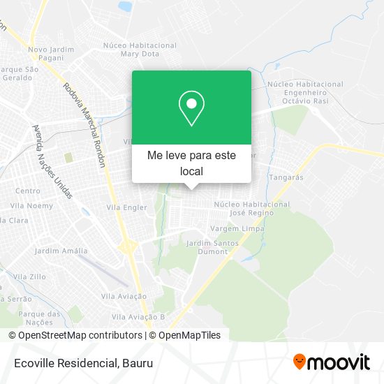 Ecoville Residencial mapa