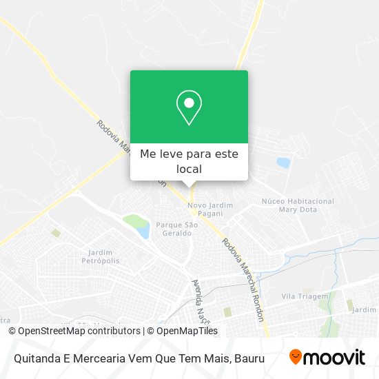 Quitanda E Mercearia Vem Que Tem Mais mapa
