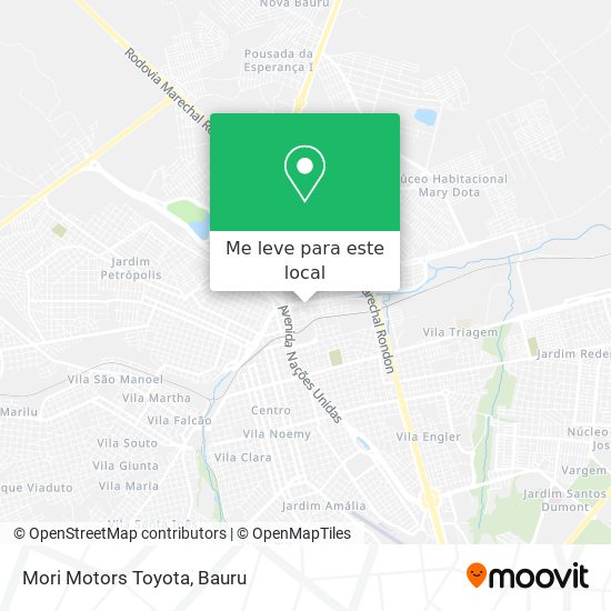 Mori Motors Toyota mapa