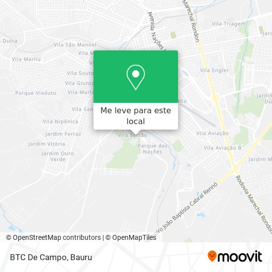 BTC De Campo mapa