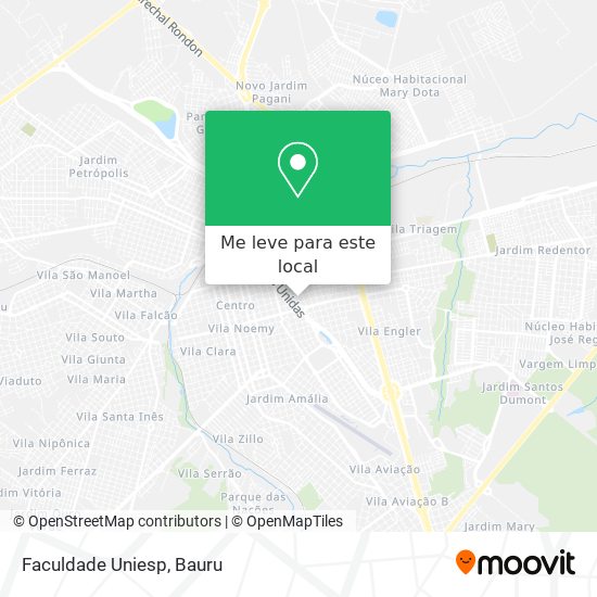 Faculdade Uniesp mapa
