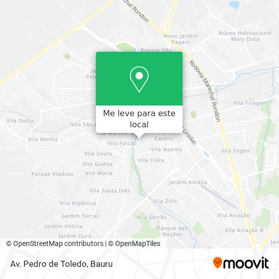 Av. Pedro de Toledo mapa