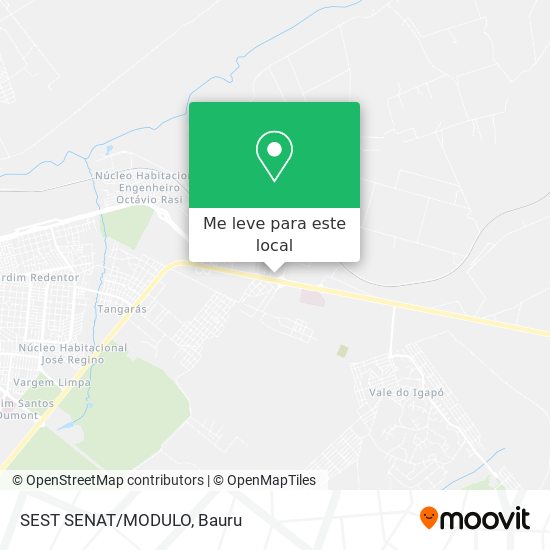 SEST SENAT/MODULO mapa
